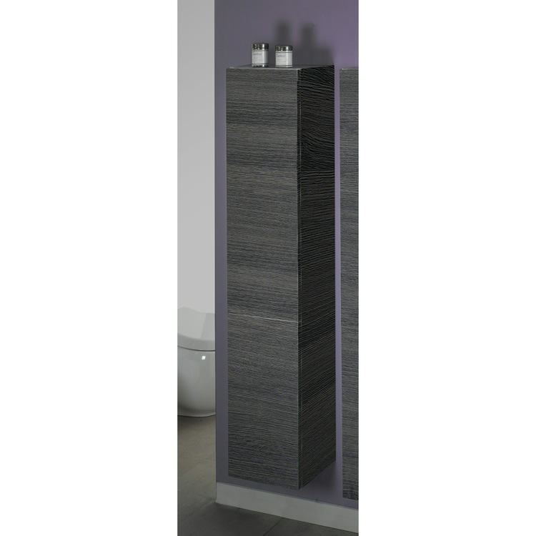Iotti TB03 Grey Oak Tall Storage Cabinet